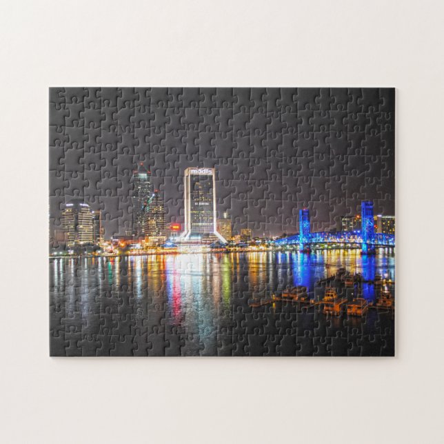 Skyline Jacksonvilles Florida Puzzle (Horizontal)