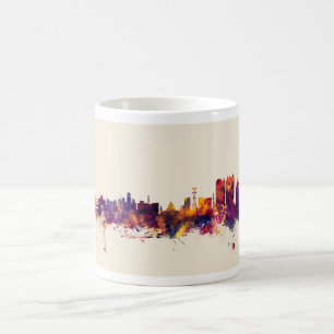Skyline Kalkuttas Kolkata Indien Kaffeetasse