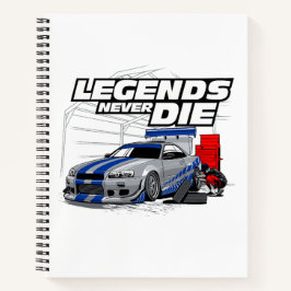 SKYLINE LEGENDS DIE NIE! NOTIZBUCH