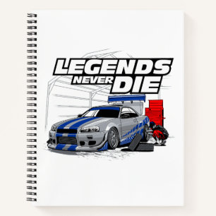 SKYLINE LEGENDS DIE NIE! NOTIZBUCH