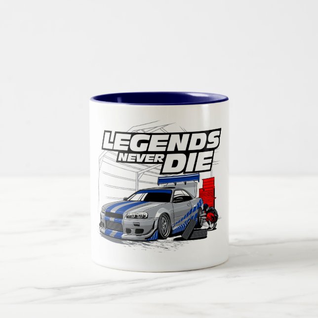SKYLINE LEGENDS DIE NIE! ZWEIFARBIGE TASSE (Mittel)