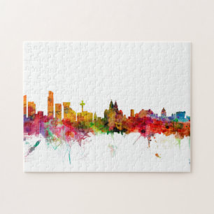 Skyline Liverpools England Puzzle