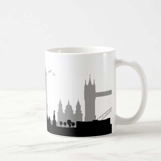 Skyline London Tasse (Rechts)