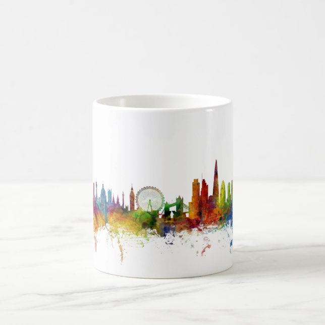 Skyline Londons England Tasse (Mittel)