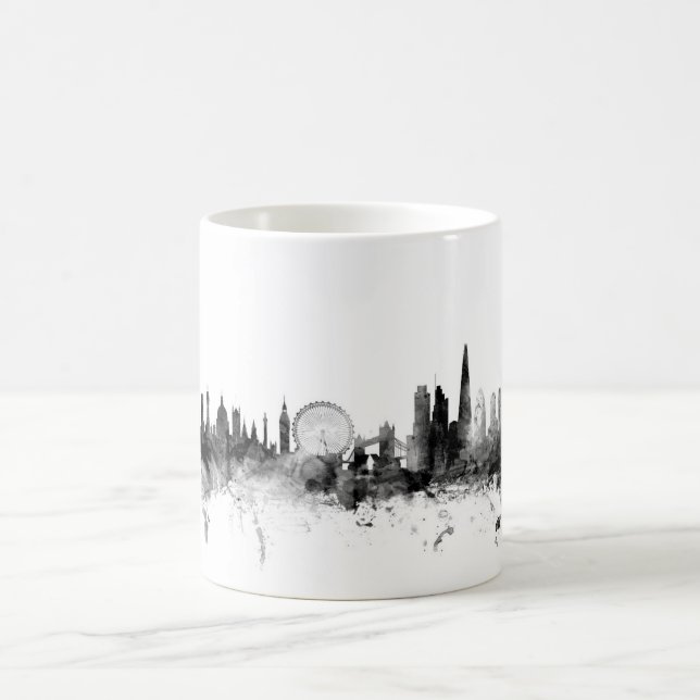 Skyline Londons England Tasse (Mittel)