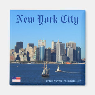 Skyline-Magnetdesign in New York City Magnet