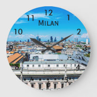 Skyline Mailands in Italien