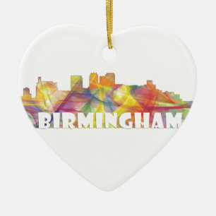 SKYLINE MCLR2 BIRMINGHAMS ALABAMA KERAMIKORNAMENT