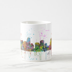 SKYLINE MIAMIS FLORIDA KAFFEETASSE