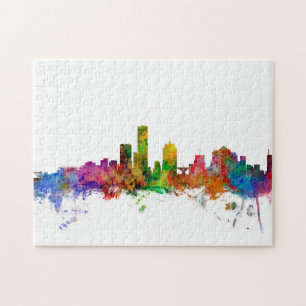 Skyline Milwaukee Wisconsin Puzzle