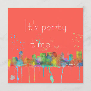 SKYLINE NASHVILLES, TENNESSEE - Einladungen