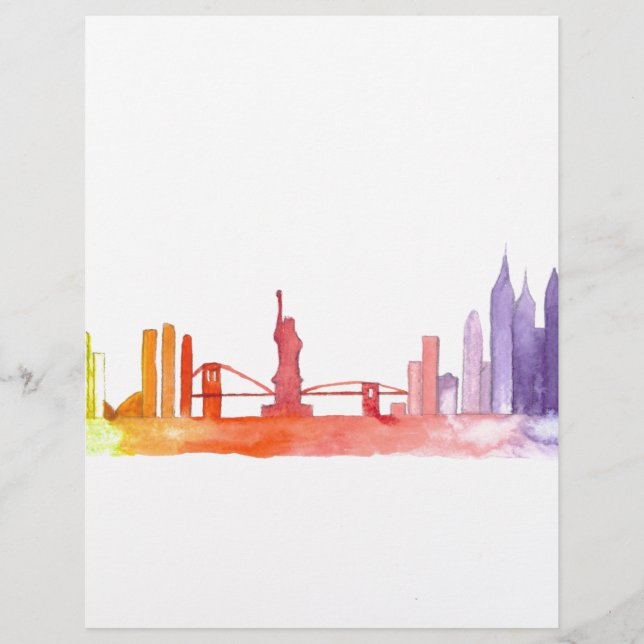 Skyline NEW YORK CITY (Vorderseite)