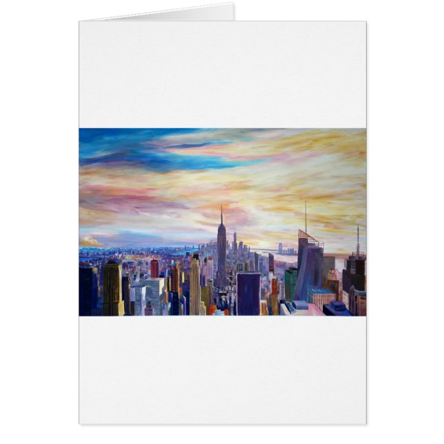 Skyline New York City Manhatta (Vorne)