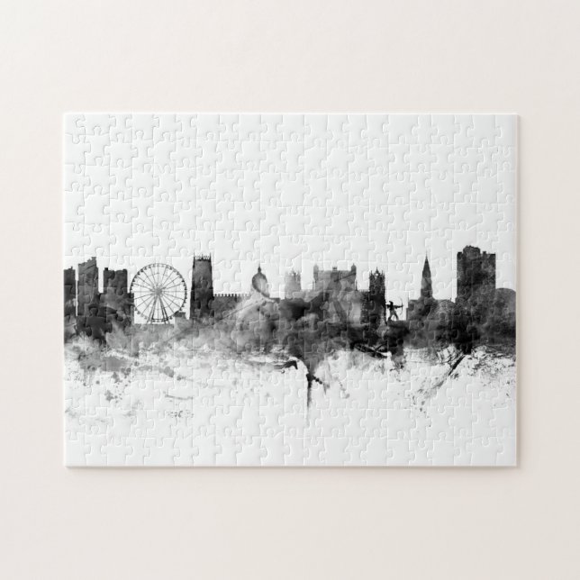 Skyline Nottinghams England Puzzle (Horizontal)