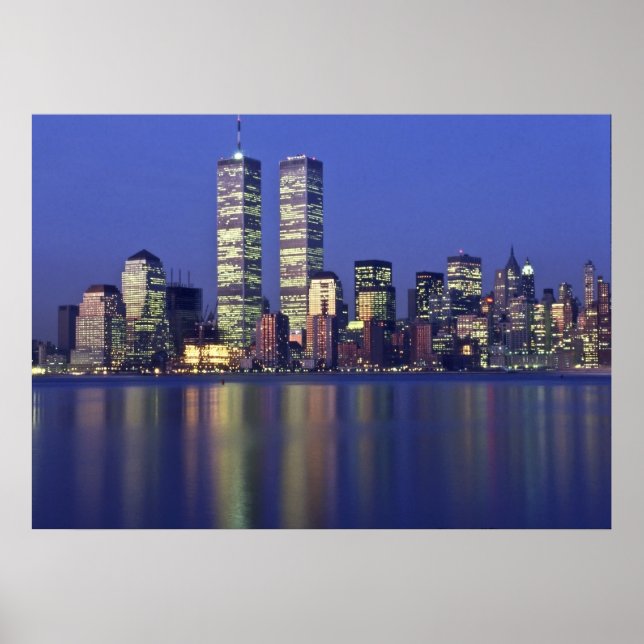 Skyline NYC mit World Trade Center Poster (Vorne)
