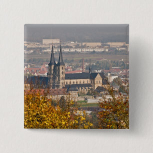 Skyline of Bamberg, Germany Button