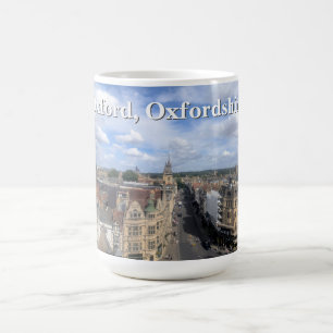 Skyline of Historic Oxford in Oxfordshire, UK Kaffeetasse