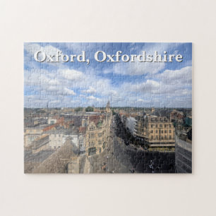 Skyline of Historic Oxford in Oxfordshire, UK Puzzle