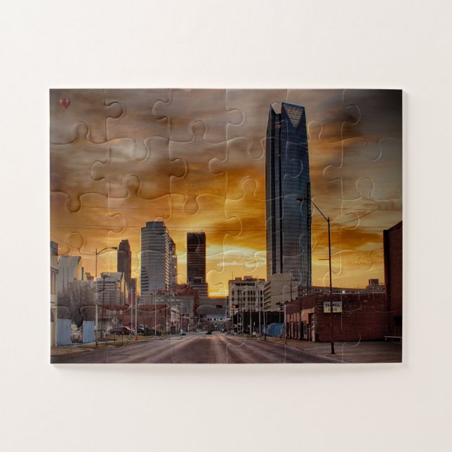 Skyline Oklahoma Puzzle (Horizontal)