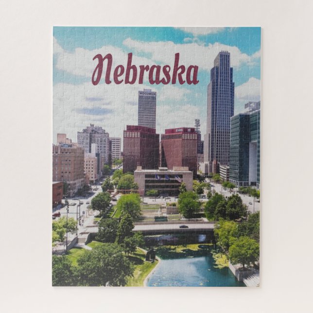Skyline Omaha Puzzle (Vertikal)