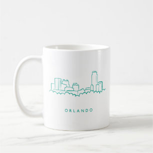 Skyline Orlandos Florida Kaffeetasse