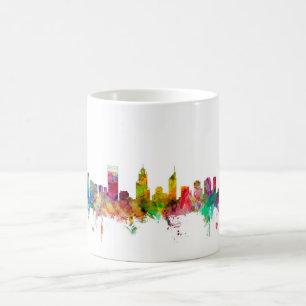 Skyline Perths Australien Tasse