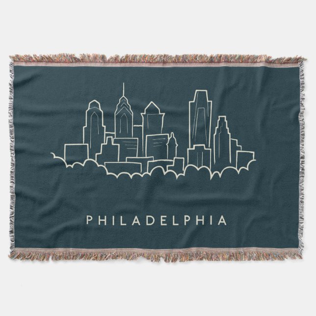 Skyline Philadelphias Pennsylvania Decke (Vorderseite)