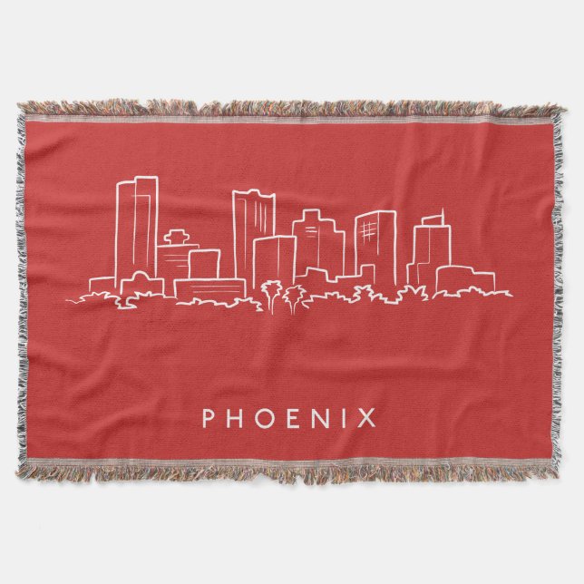 Skyline Phoenix Arizona Decke (Vorderseite)