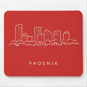 Skyline Phoenix Arizona Mousepad
