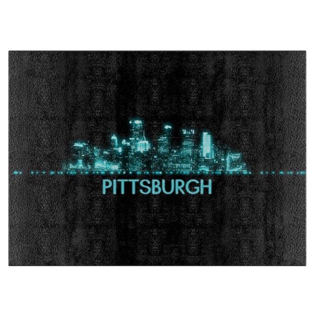 Skyline Pittsburgh Schneidebrett (Vorderseite)