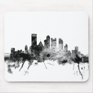 Skyline Pittsburghs Pennsylvania Mousepad