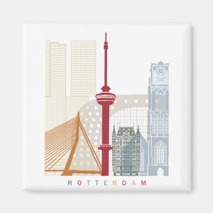 Skyline-Plakat Magnet
