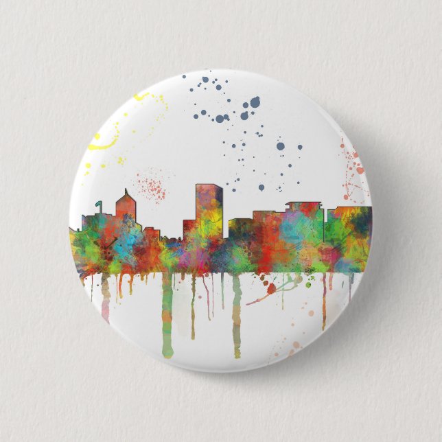 SKYLINE PORTLANDS OREGON BUTTON (Vorderseite)