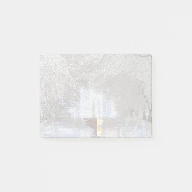 Skyline Post-it Klebezettel (Vorderseite)