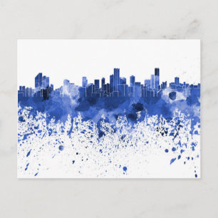 Skyline Postkarte