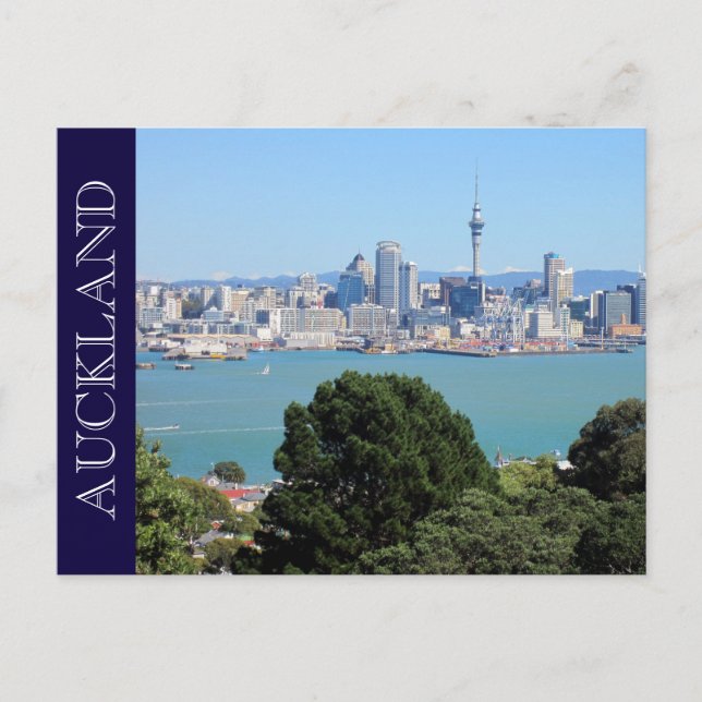 Skyline Postkarte (Vorderseite)