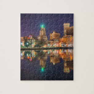 Skyline Providence Rhode Island Puzzle