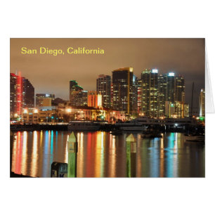 Skyline-Reflexionen von San Diego