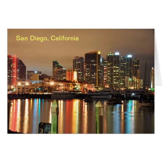 Skyline-Reflexionen von San Diego (Vorderseite (Horizontal))