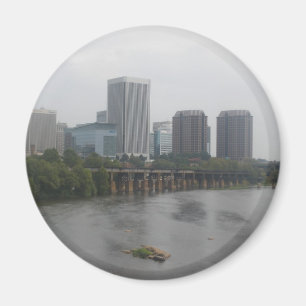 Skyline Richmonds Virginia Magnet