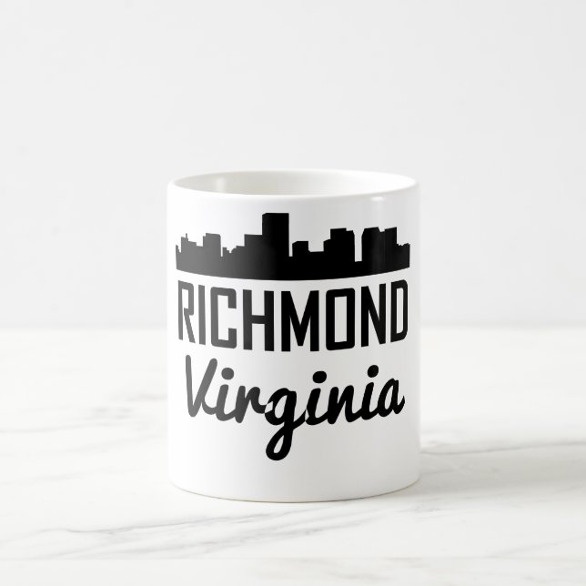 Skyline Richmonds Virginia Tasse (Mittel)
