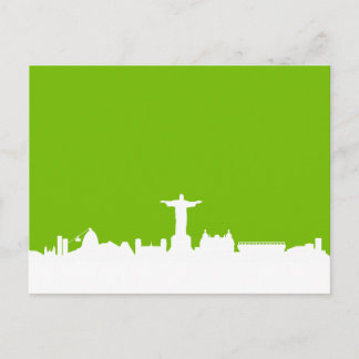Skyline Rio de Janeiro Postkarte