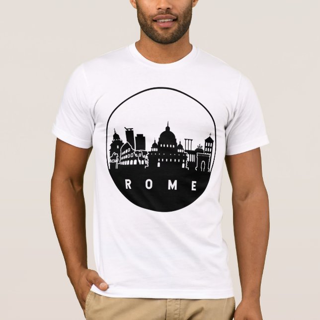 Skyline Rom T-Shirt (Vorderseite)