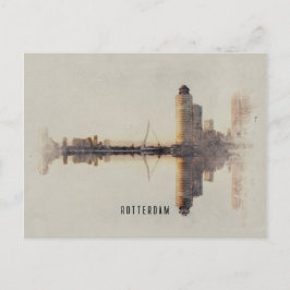 Skyline Rotterdam Postkarte