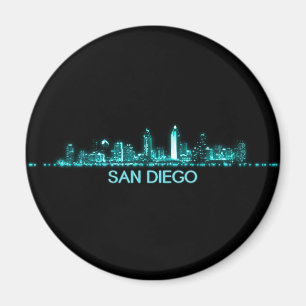 Skyline San Diego Magnet