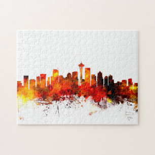 Skyline Seattles Washington Puzzle