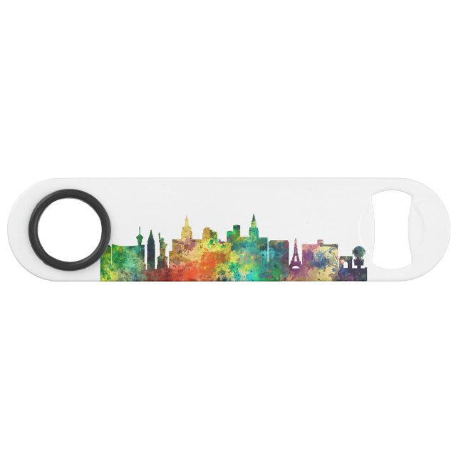 SKYLINE-SP LAS VEGASS, NEVADA - SPEEDFLASCHENÖFFNER (Rückseite Horizontal)