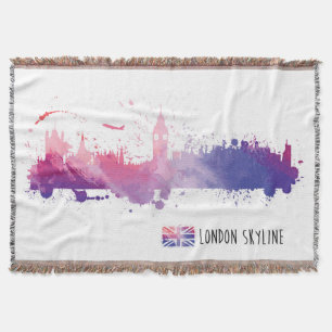Skyline-Spritzen Londons England Decke