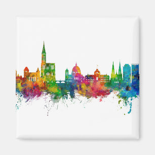 Skyline Straßburg Magnet