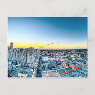 Skyline Sunset (New Orleans, LA) Postkarte